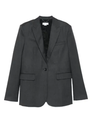 ジャケット Stella McCartney SINGLE-BREASTED BLAZER (6500533_BU3826645) Stella McCartney single-breasted Blazer | Pink | FARFETCH