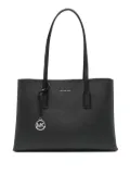 Michael Michael Kors double-handle leather tote bag - Black