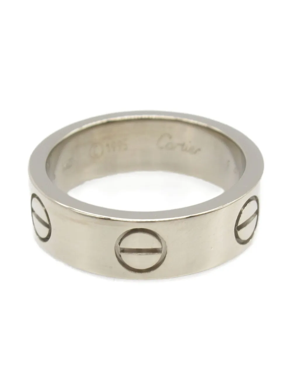 Cartier Anello Love in oro bianco 18 carati