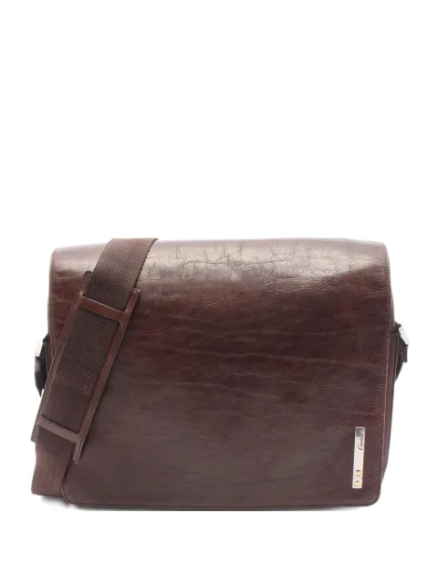 Cartier 2000s Santos canvas shoulder bag