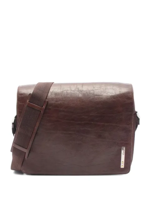 Cartier 2000s Santos canvas shoulder bag
