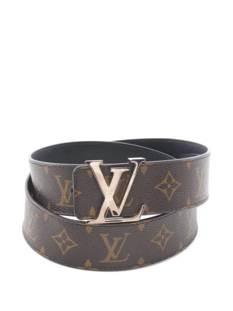 Louis Vuitton Pre-Owned حزام بوجهين ومشبك شعار الماركة 2012