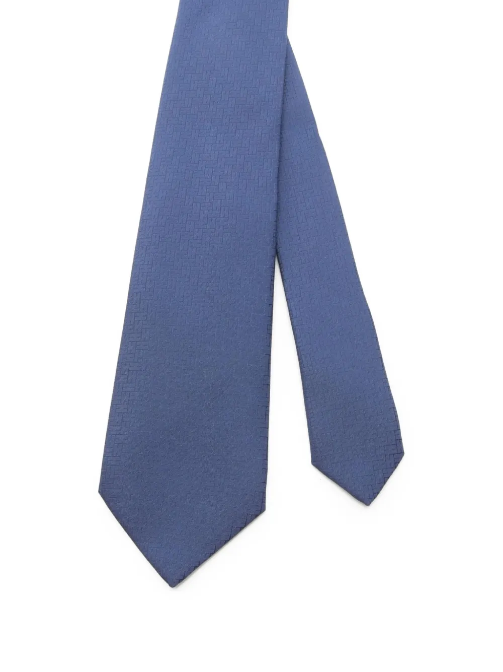 Hermès Pre-Owned 2020s H-pattern silk tie | Image 2