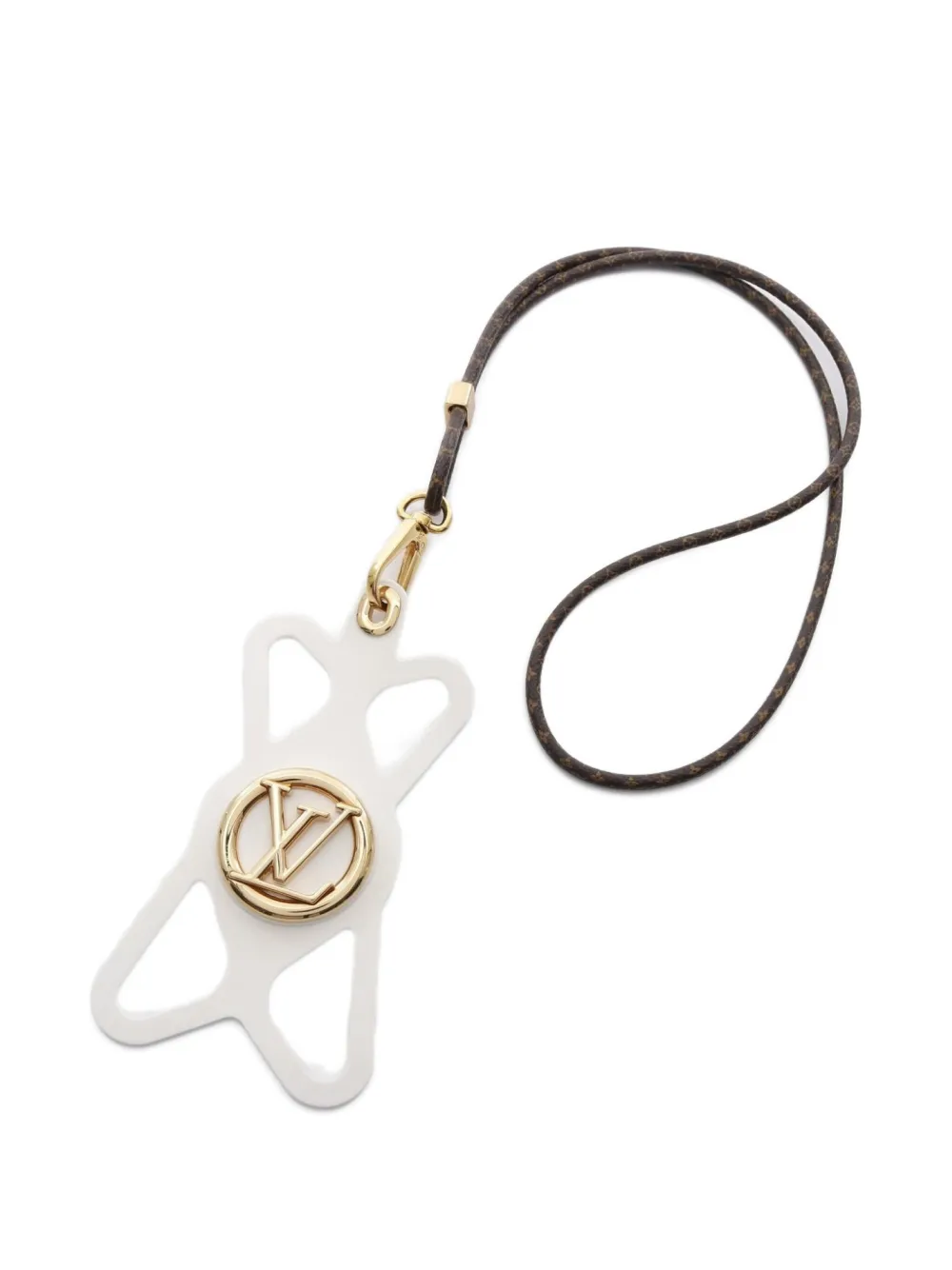 Louis Vuitton Pre-Owned 2019 Louise スマホケース - ゴールドトーン Louis Vuitton Pre-Owned 2019 Louise スマホケース - ゴールドトーン