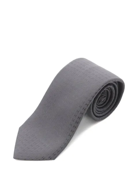 Hermès Pre-Owned 2020s H pattern silk tie
