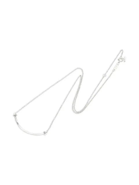 Tiffany & Co. Pre-Owned collar Smile en oro blanco de 18kt