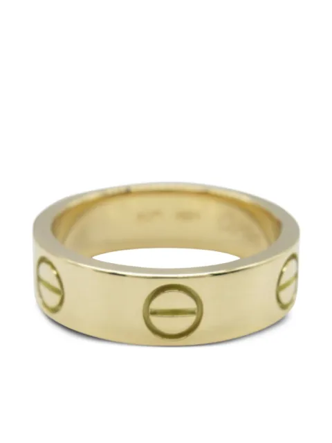 Cartier 2010s 18K yellow gold Love ring