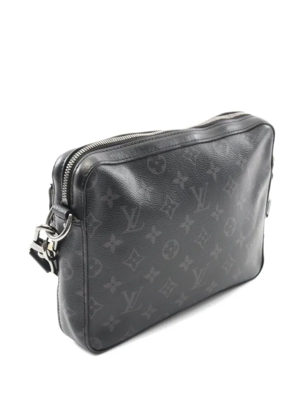 LOUIS VUITTON メッセンジャーバッグ ブラック Louis Vuitton Pre-Owned 2020 トリオ メッセンジャー バッグ