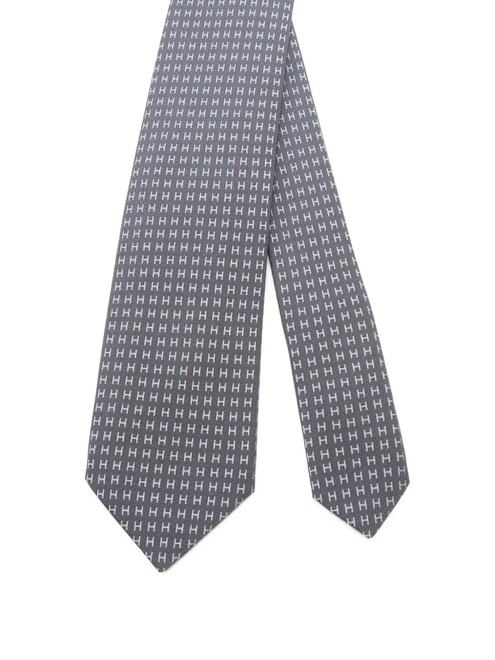Hermès Pre-Owned 2020s patterned-jacquard tie | Image 2