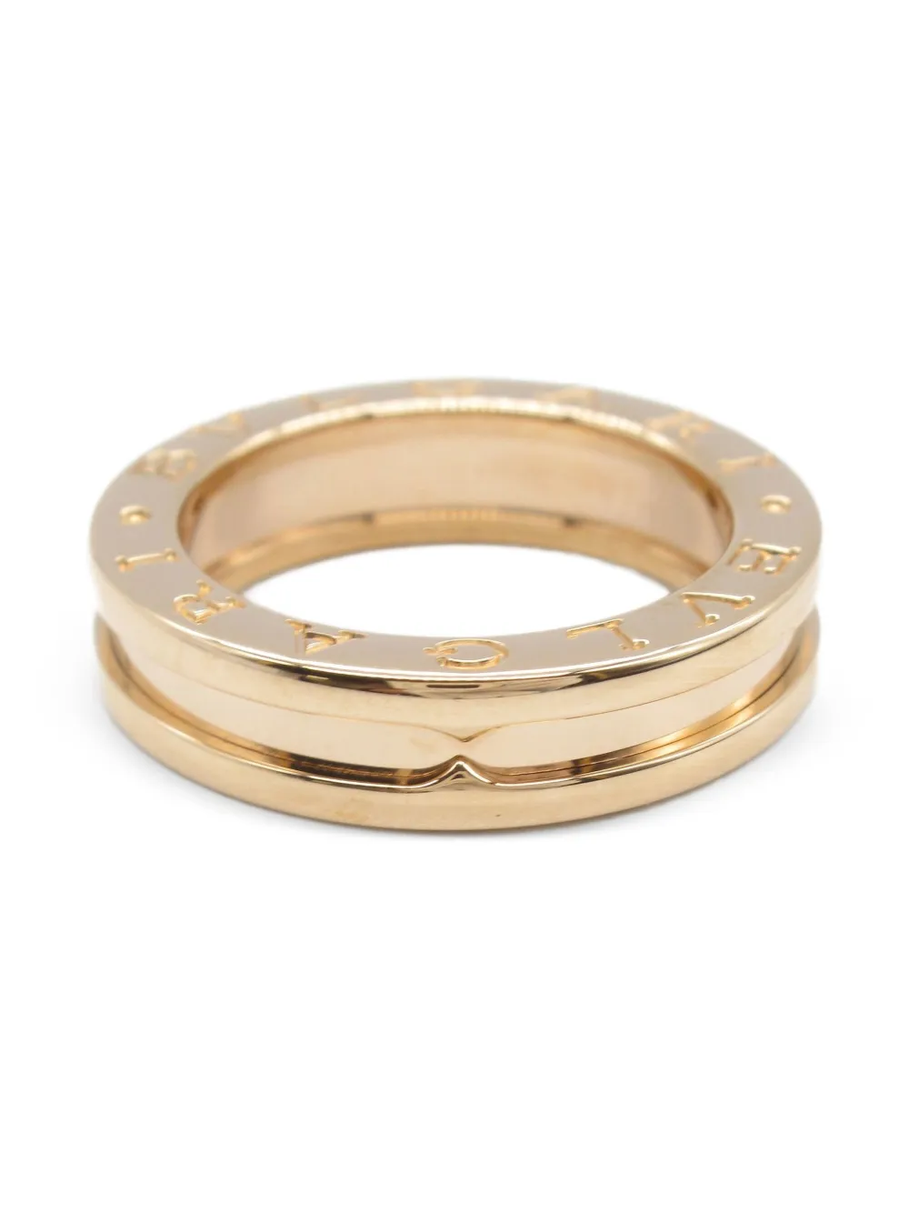 Bvlgari Pre-Owned 2010s 18K rose gold B-zero1 ring | Gold | Image 1