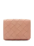 Bottega Veneta Pre-Owned 2000s Intrecciato leather wallet - Orange
