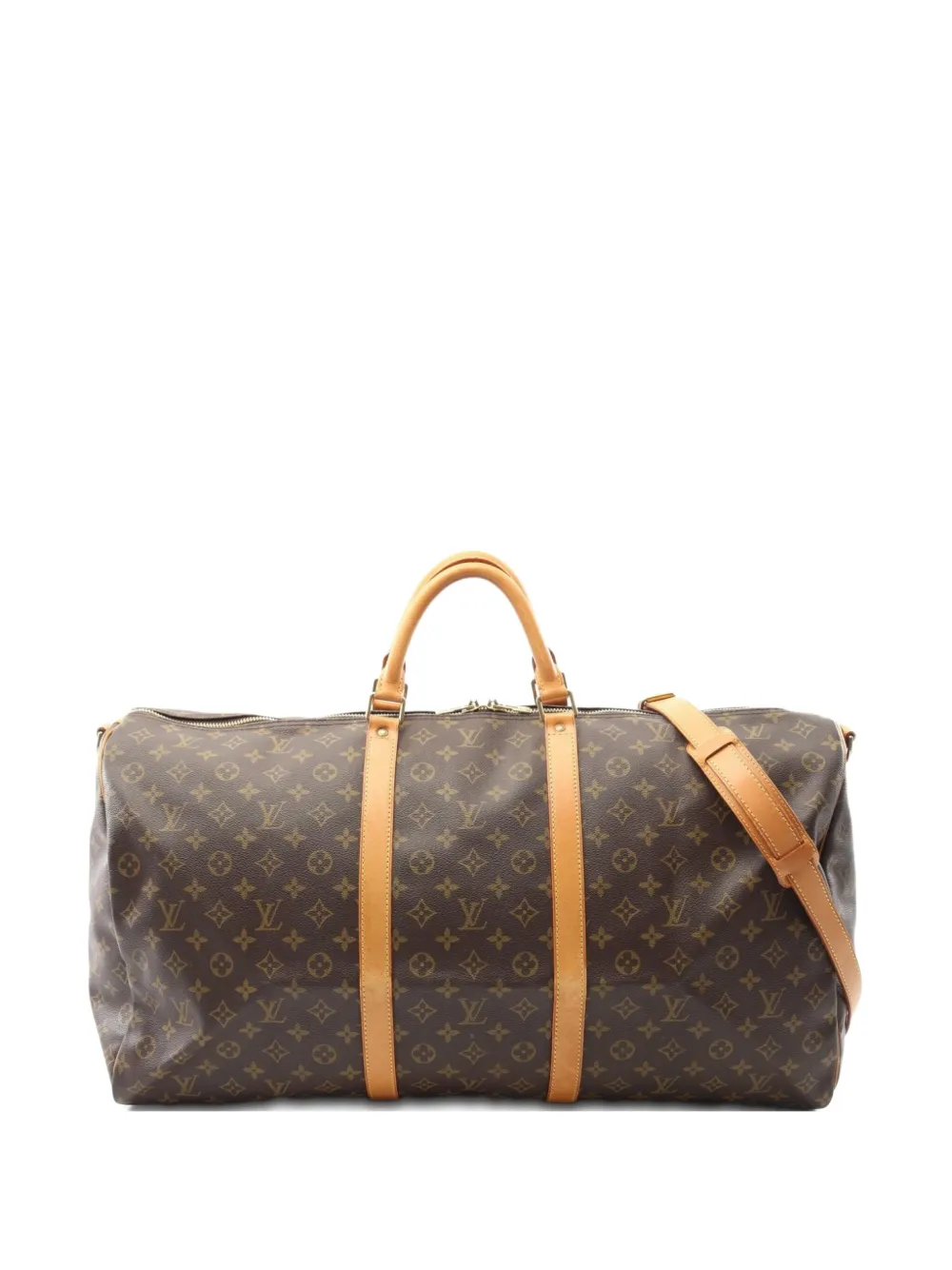 Louis Vuitton Pre-Owned 1994 キーポル バンドリエール 60 ハンドバッグ - ブラウン Louis Vuitton Pre-Owned 1994 キーポル バンドリエール 60 ハンドバッグ - ブラウン