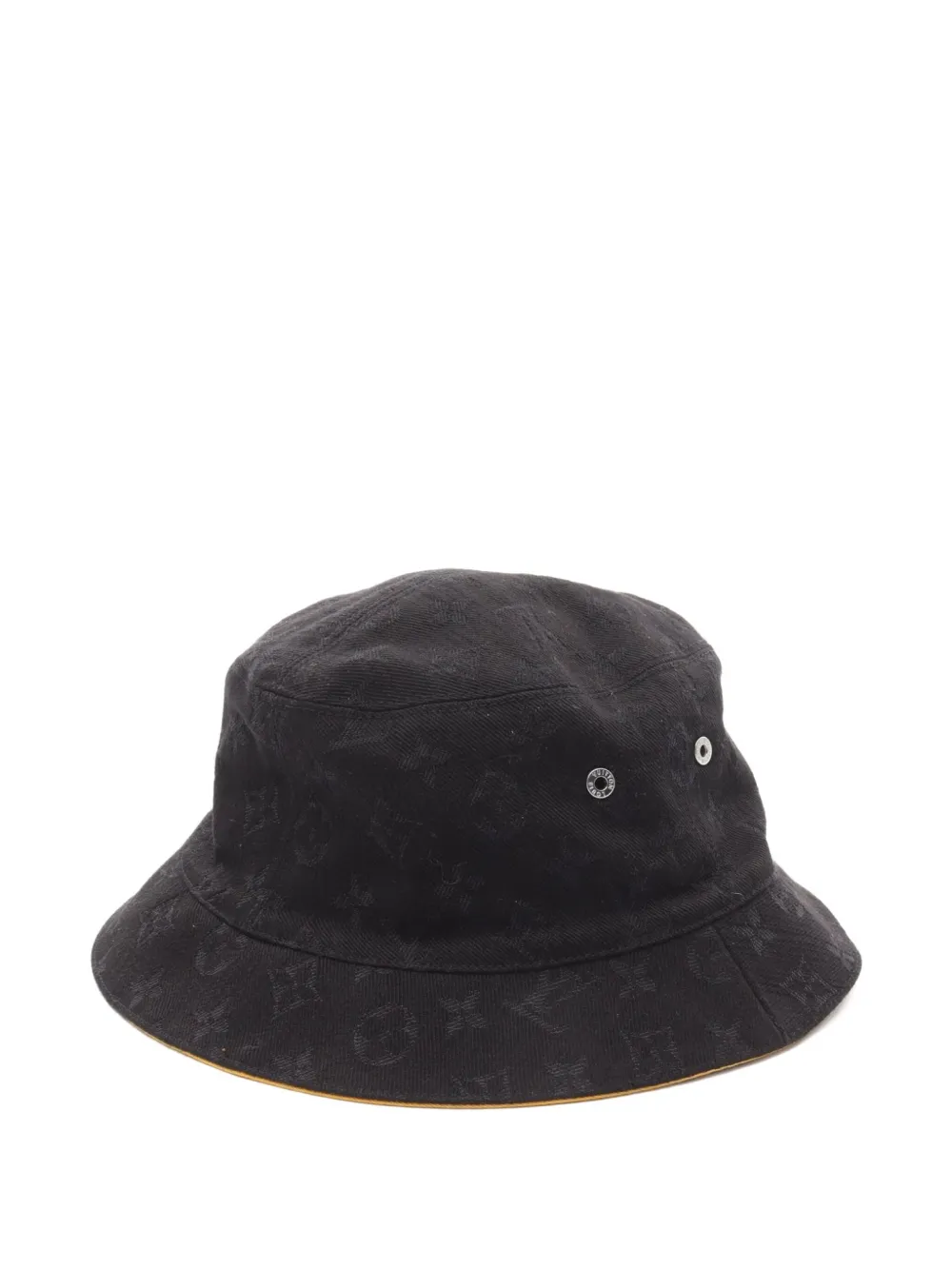 Pre-owned Louis Vuitton 2020 Monogram Denim Bucket Hat