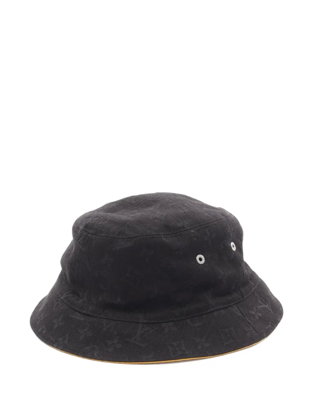 Pre-owned Louis Vuitton 2020 Monogram Denim Bucket Hat
