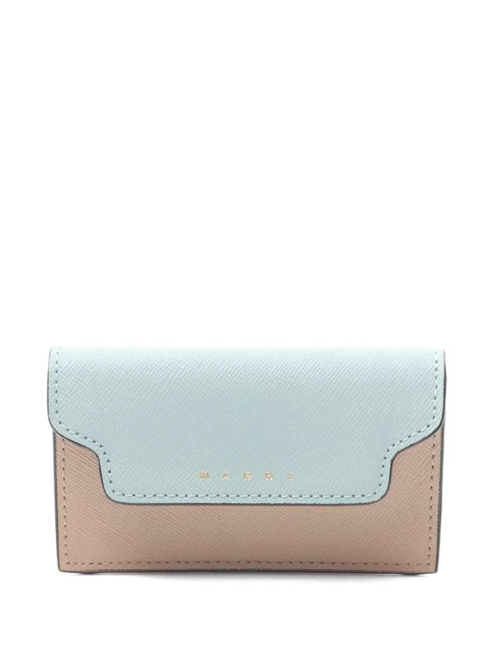 Pre-owned Marni 2010s Leather Card Case In Pink