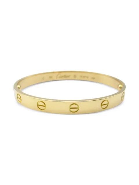 Cartier 18K yellow gold Love bracelet