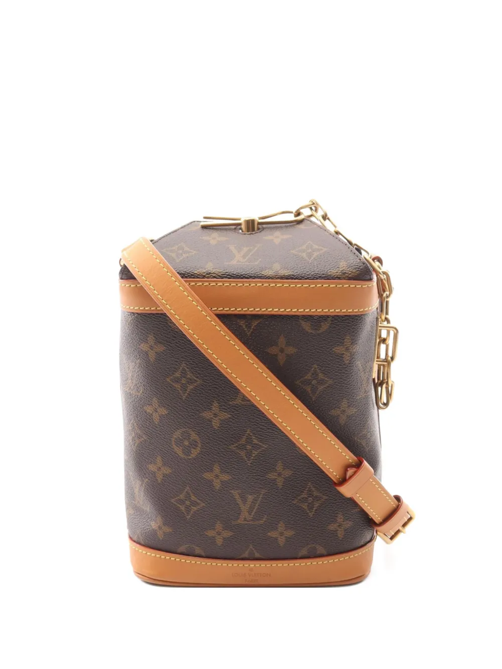 Louis Vuitton Pre-Owned 2019 Milk Box shoulder bag - ブラウン Louis Vuitton Pre-Owned 2019 Milk Box shoulder bag - ブラウン