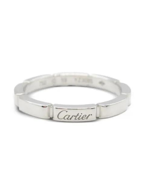 Cartier anillo Mailon Panthère en oro blanco de 18kt 2010