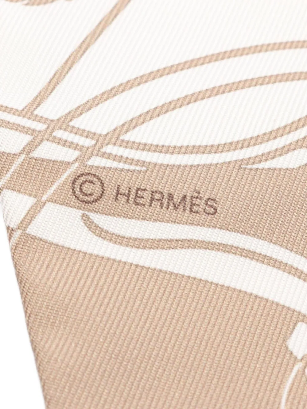 Hermès Pre-Owned 2020s twilly ribbon scarf | Image 2