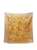 CHANEL Pre-Owned 1986-1988 Coco Mark silk scarf - Neutrals