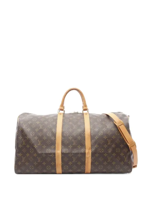 Louis Vuitton Pre-Owned شنطة سفر 'كيبول باندوليير 55' بمونوغرام 1993