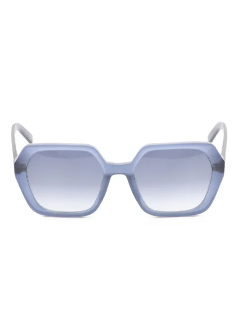 Christian Dior Pre-Owned солнцезащитные очки в геометричной оправе (2020-е годы)