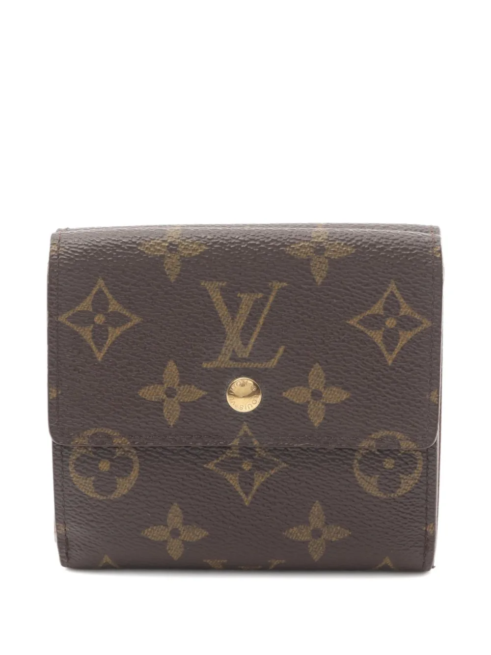 Louis Vuitton Pre-Owned 2001 Porto Monnaie Bie trilfold wallet | Brown | Image 1