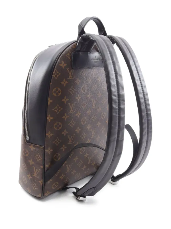 Louis Vuitton リュック・バックパック ダークブラウン ジョッシュNV モノグラム・マカサー バッグパック モノグラム