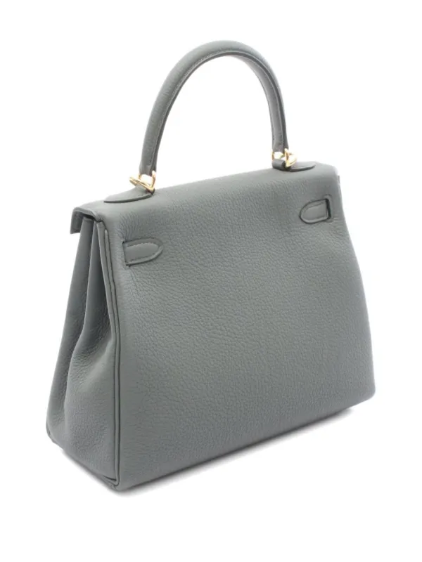 Hermès Pre-Owned 2025 Kelly 25 Leather Handbag Grey FARFETCH PH