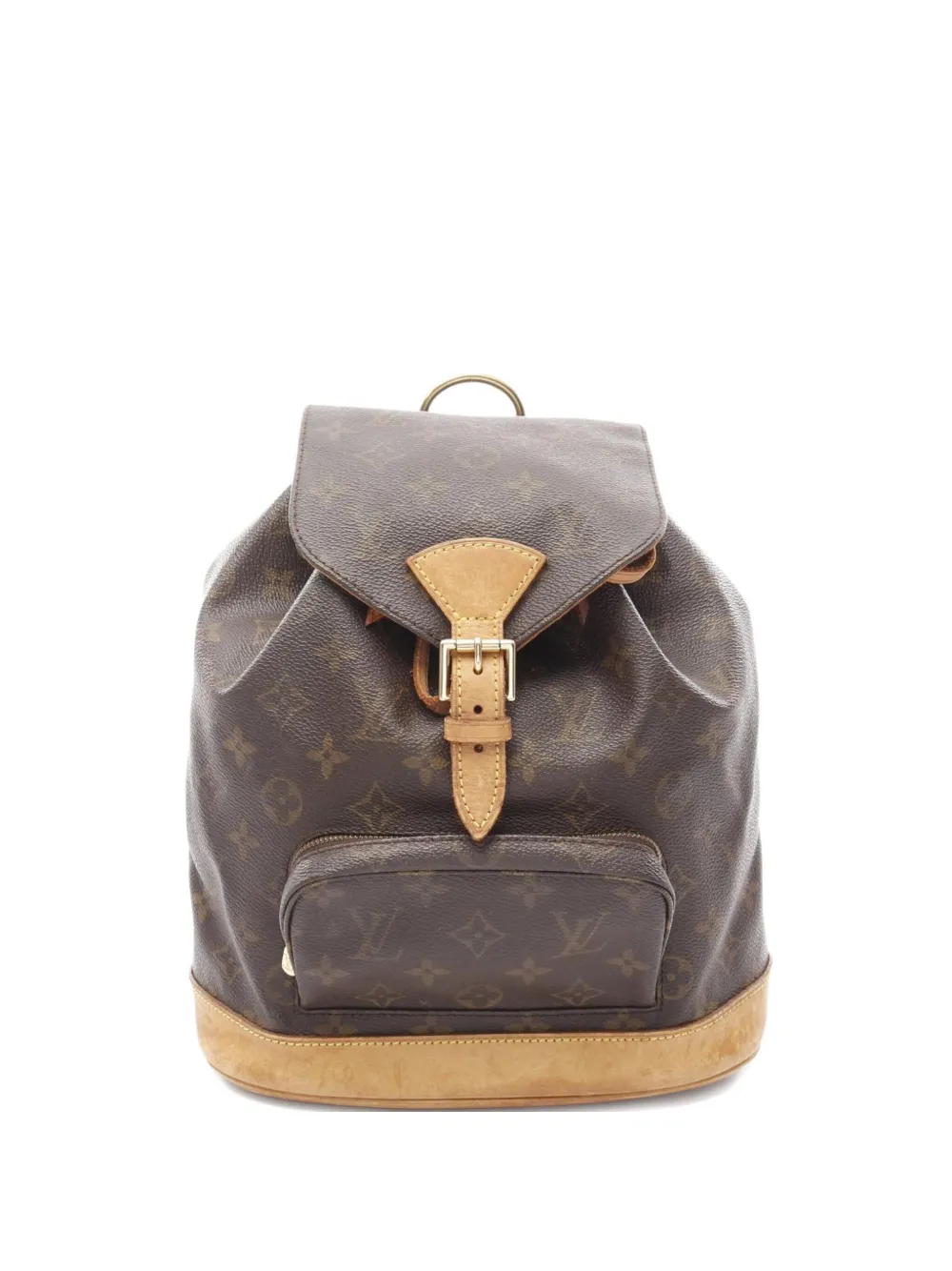 Louis Vuitton Pre-Owned 1999 モンスリ MM バックパック - ブラウン Louis Vuitton Pre-Owned 1999 モンスリ MM バックパック - ブラウン