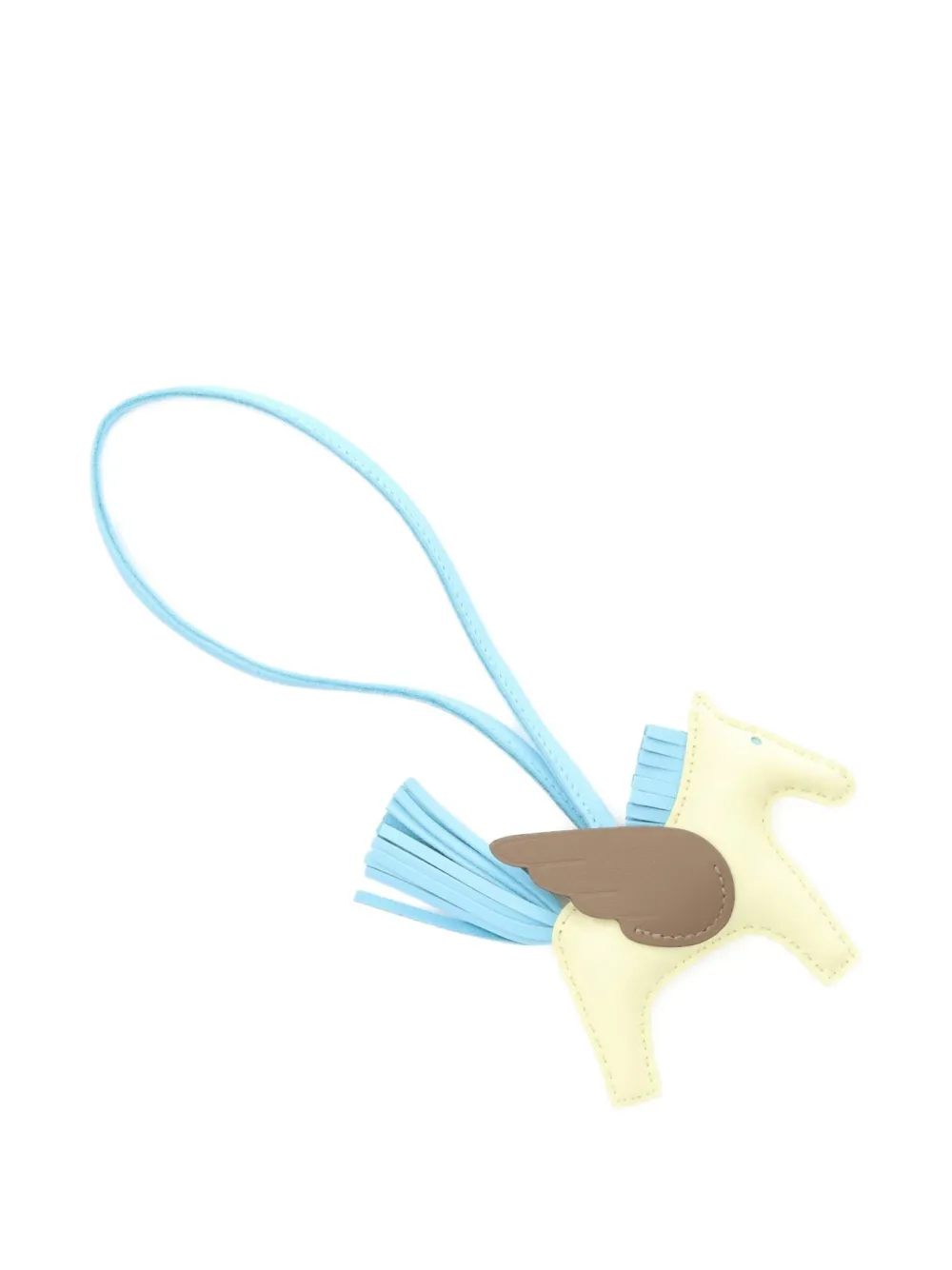 Hermès Pre-Owned 2024 Rodeo Pegasus PM bag charm | Yellow | Image 1