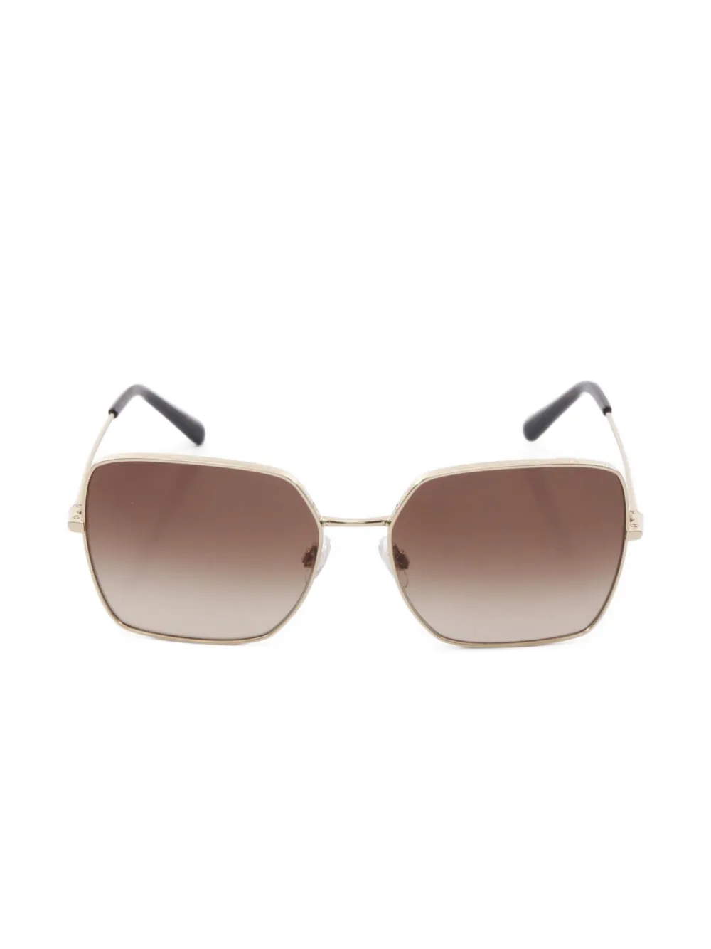 Dolce & Gabbana Pre-Owned 2010s geometric-frame sunglasses | Gold | Image 1