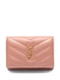 Saint Laurent Pre-Owned 2010's Cassandre Fragments Flap leather wallet - Pink