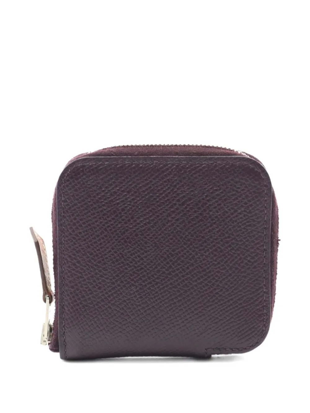Hermès Pre-Owned 2019 Azap compact mini leather wallet | violet | Image 1