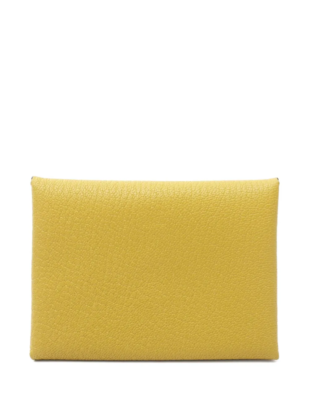 Hermès Pre-Owned 2025 Calvi Duo coin purse | Yellow | Image 1