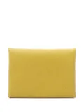 Hermès Pre-Owned 2025 Calvi Duo coin purse - Yellow