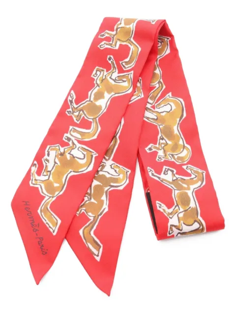 Hermès Pre-Owned 2020s Chevaux en Liberte scarf