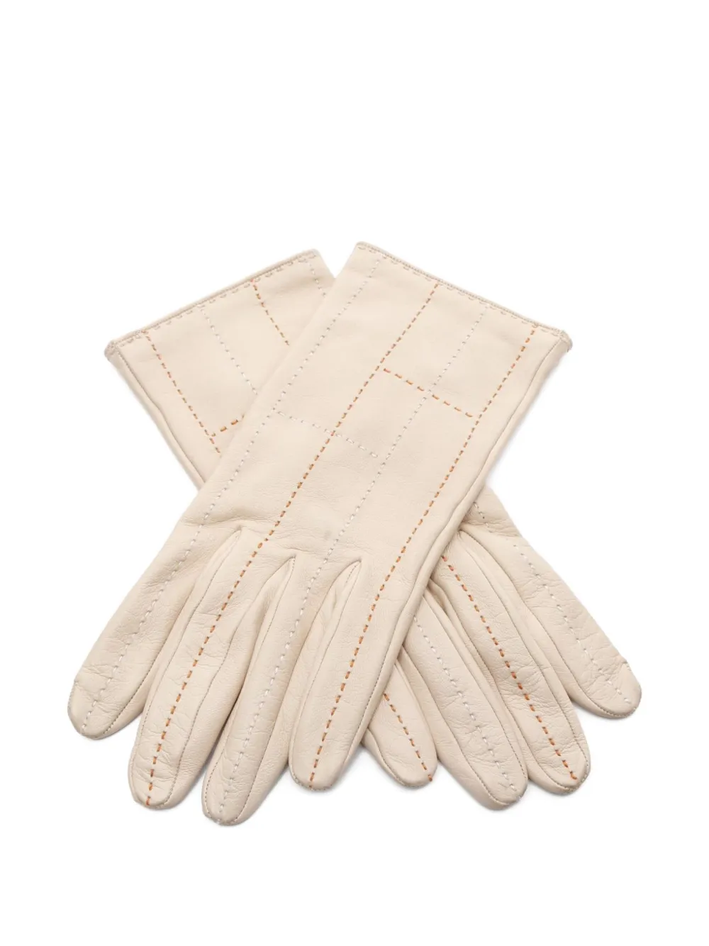 Hermès Pre-Owned 2000s H-stitch lambskin gloves | Image 2