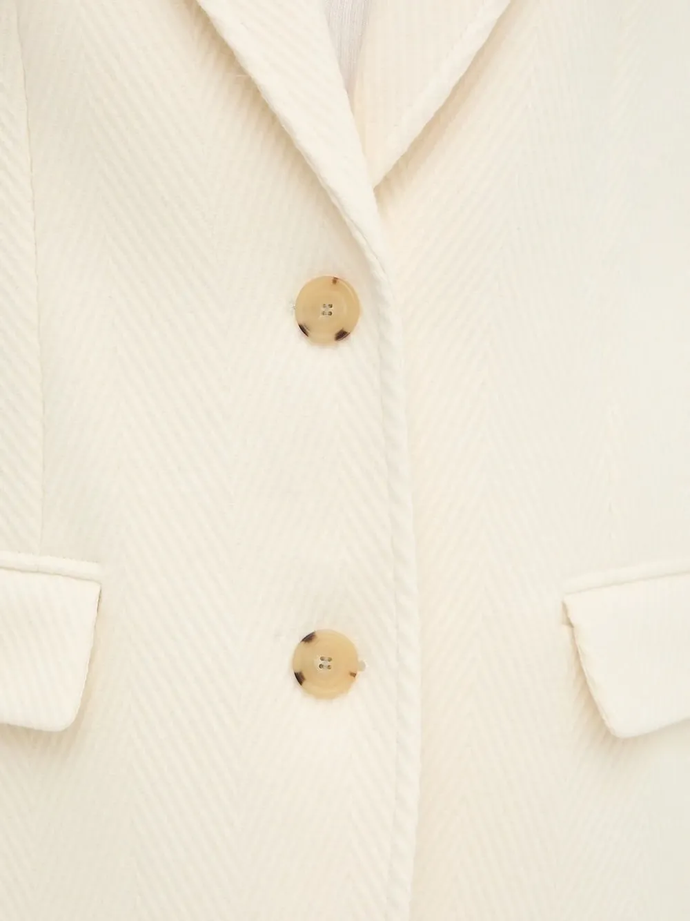 BOSS Blazer met visgraatpatroon Beige