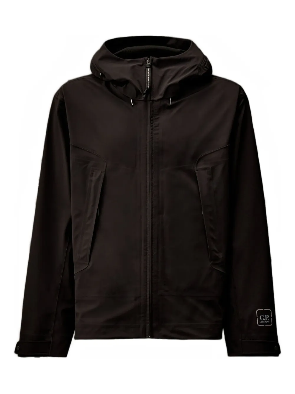 C.P. Company hooded jacket | Black | Image 1