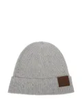 TOM FORD ribbed cashmere hat - Grey