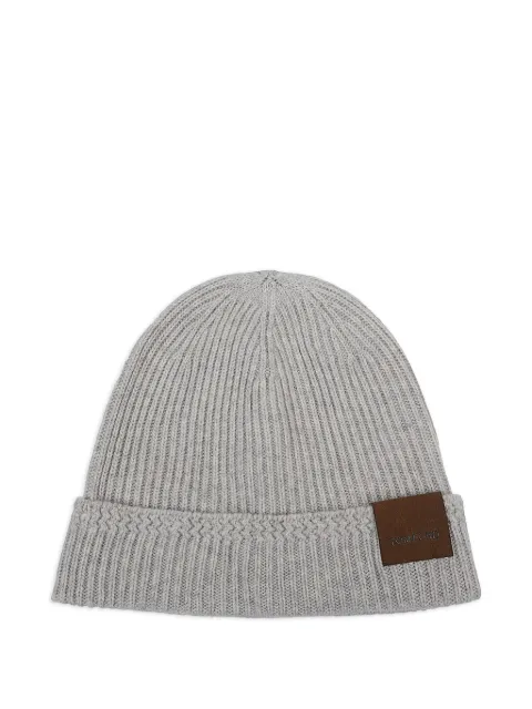 TOM FORD ribbed cashmere hat