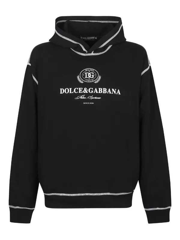 46 トップス Dolce & Gabbana Hoodie with embroidery