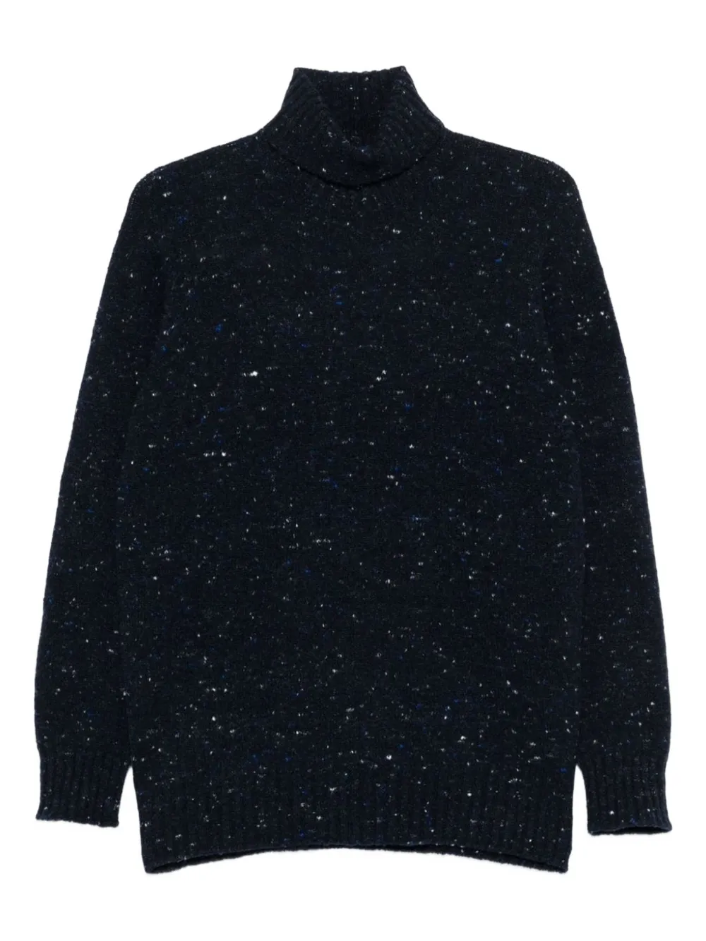 Drumohr turtleneck speckled sweater | Blue | Image 1