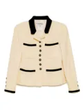 CHANEL Pre-Owned 1996 single breasted jacket - Neutrals