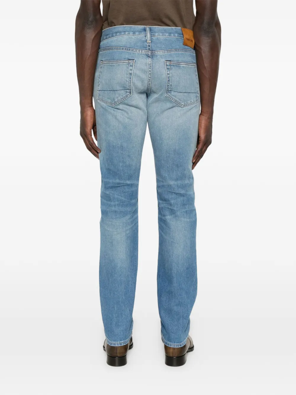 Tom Ford Five-pocket Jeans In Blue