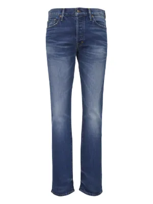 Purple Brand Washed straight-leg Jeans | Blue | FARFETCH CA