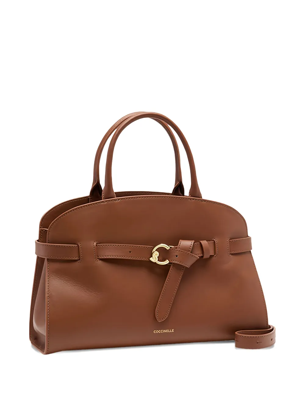 Coccinelle SABINE medium leren shopper - Bruin