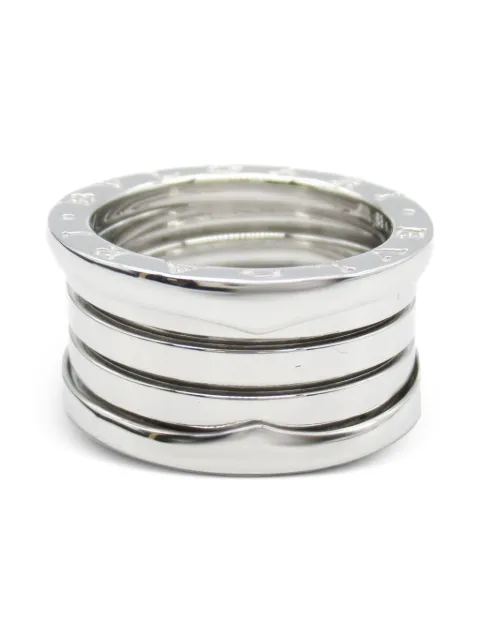 Bvlgari Pre-Owned 18K white gold Four Band ring