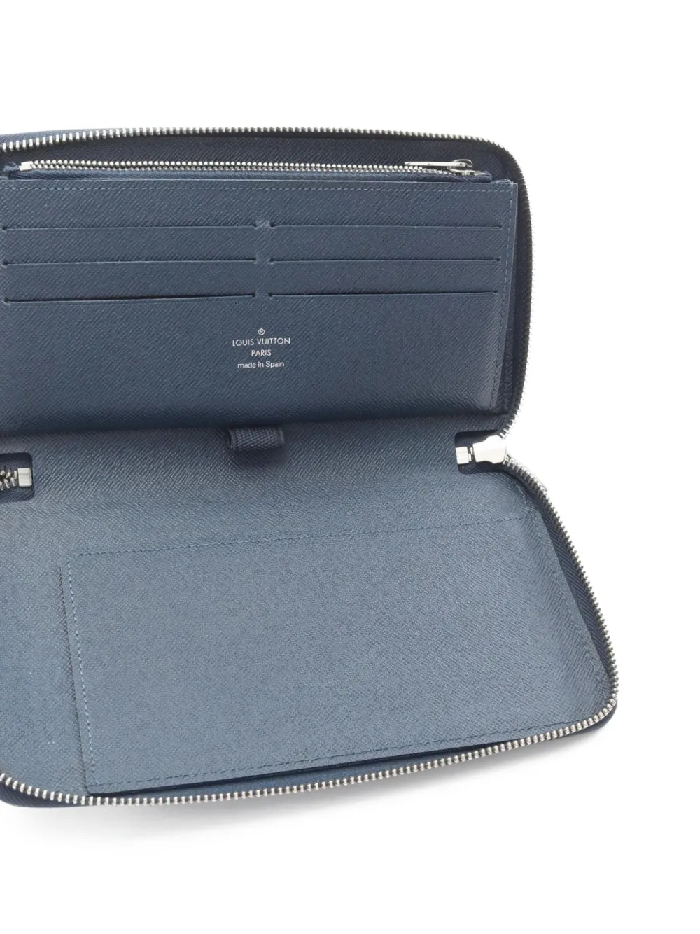 Louis Vuitton Pre-Owned 2016 Zippy Organizer leather wallet | Blue | Image 1